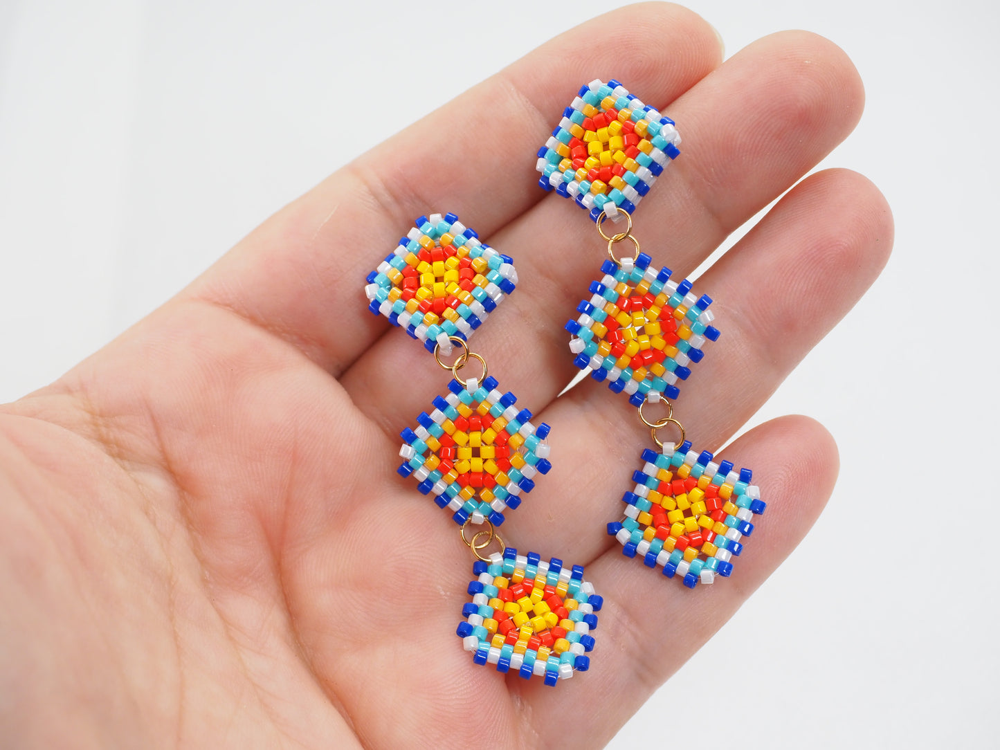 Pendientes Mosaico III