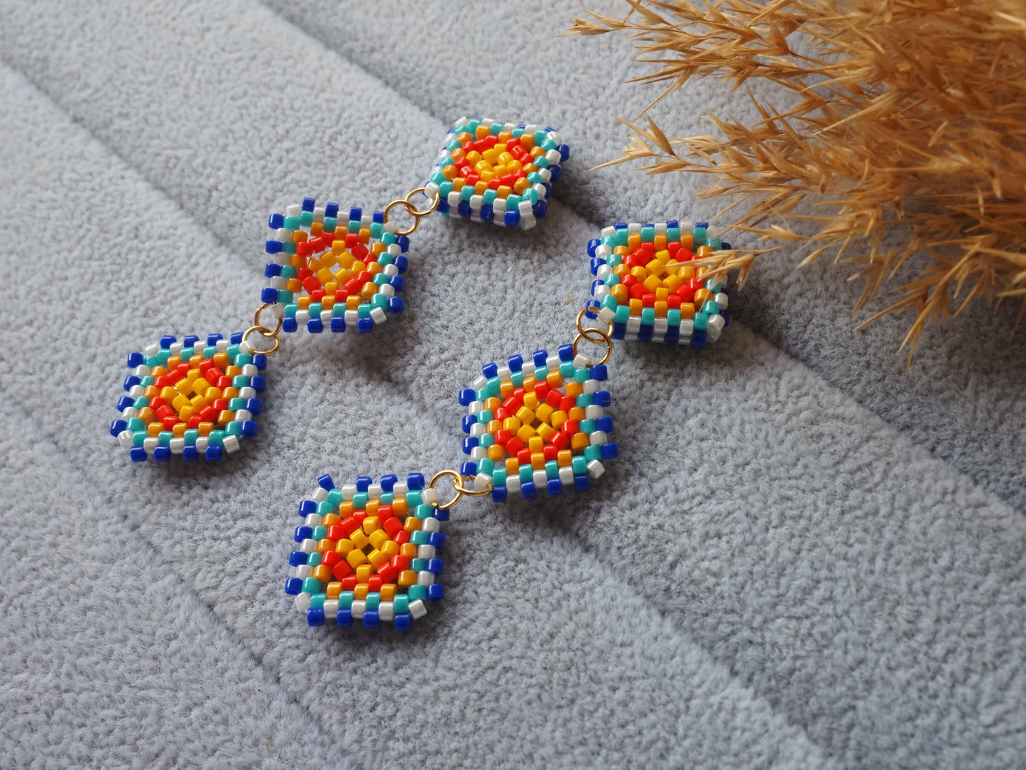 Pendientes Mosaico III