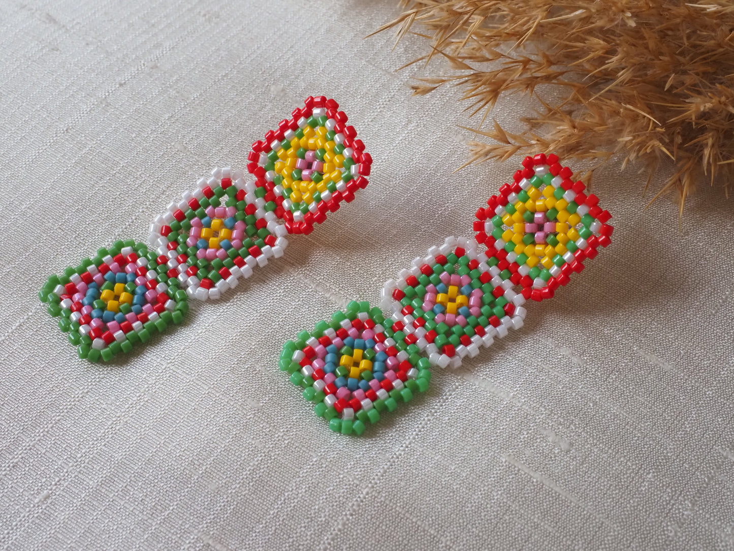 Pendientes Mosaico II