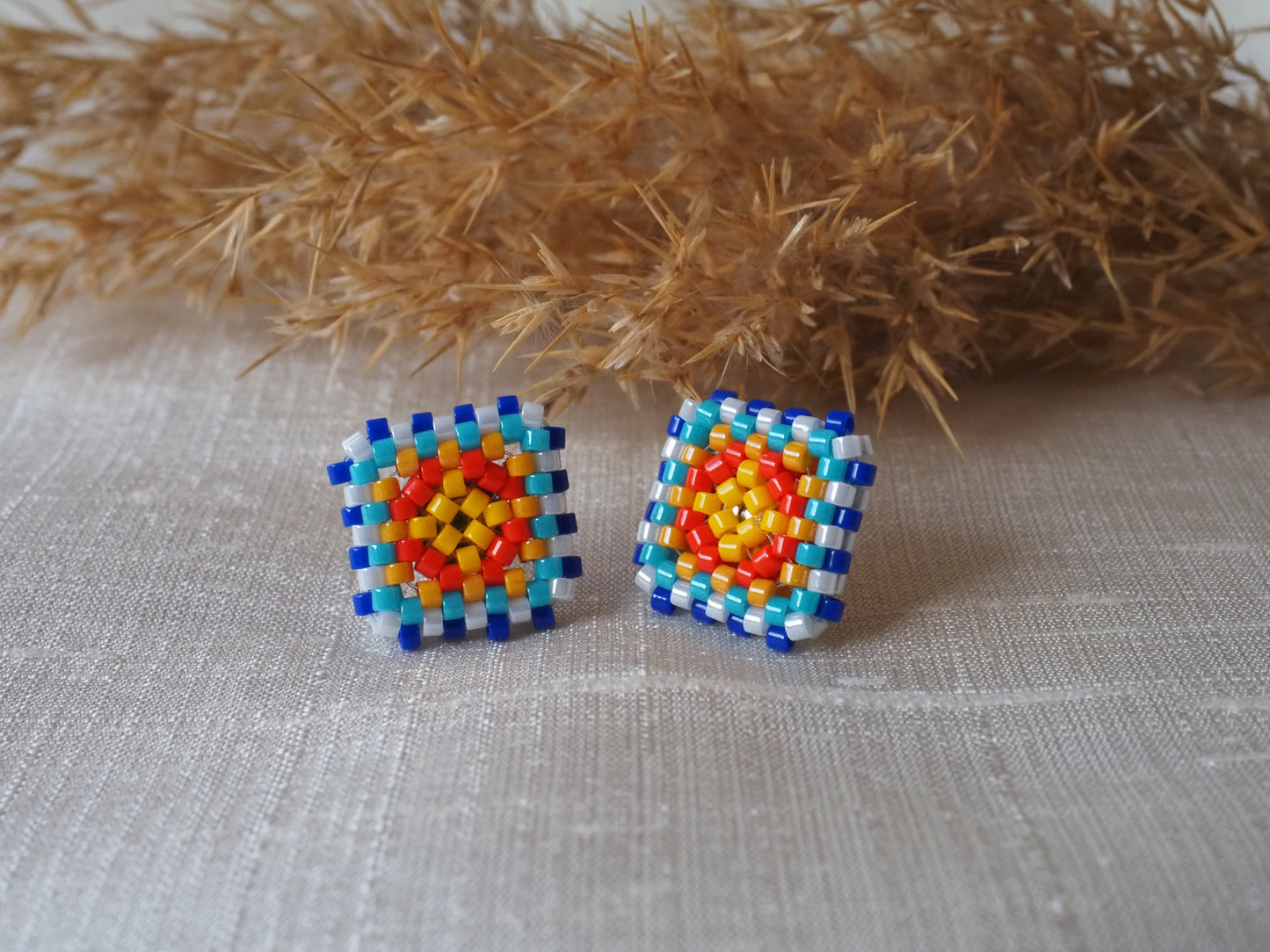 Pendientes Mosaico I