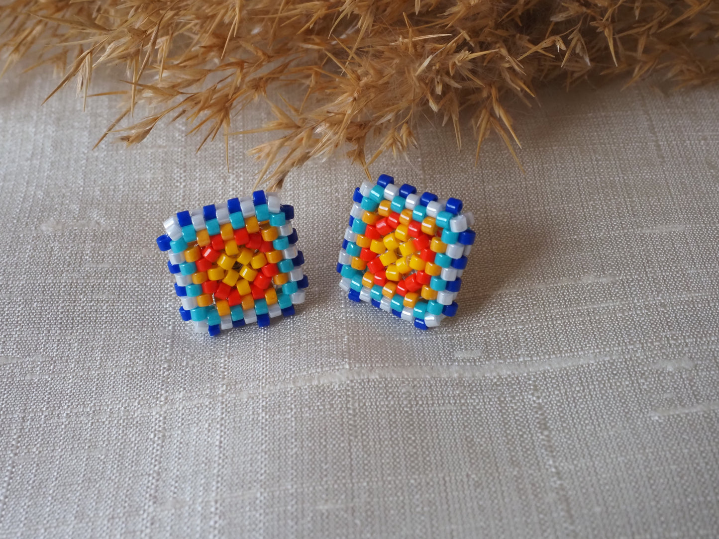 Pendientes Mosaico I