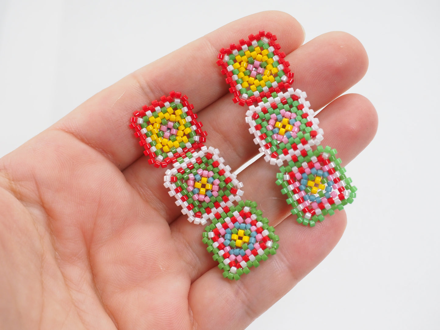 Pendientes Mosaico II